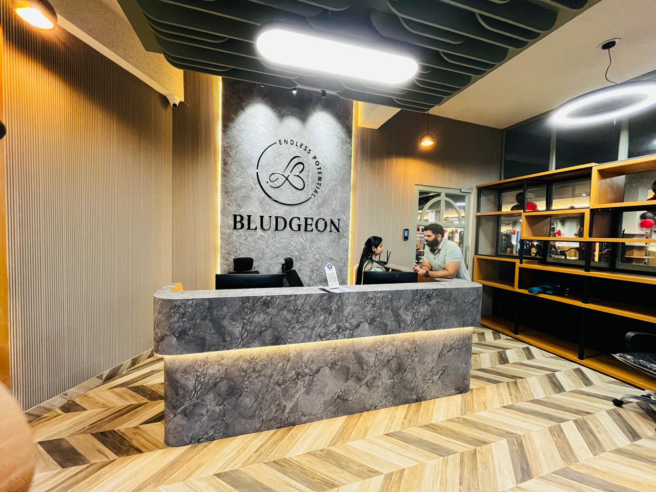 Bludgeon Athletics reception with Endless Potential logo